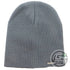 DUDE Apparel Gray / Black DUDE Logo Beanie Reversible Winter Disc Golf Hat