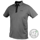 DUDE Pro Short Sleeve Performance Disc Golf Polo Shirt - Gotta Go Gotta Throw