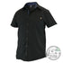 DUDE Apparel XXS / Black DUDE Woven Collared Short Sleeve Disc Golf Shirt