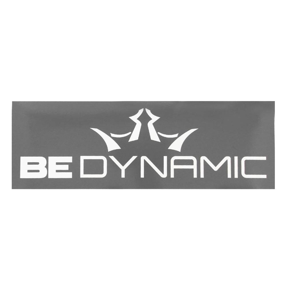 Dynamic Discs Accessory Gray Dynamic Discs Be Dynamic Logo Sticker