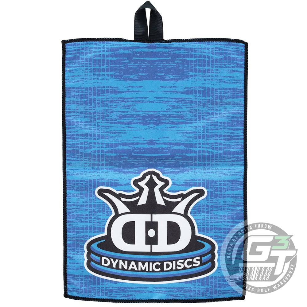 Dynamic Discs Accessory Blue Camo Dynamic Discs DD Logo Quick Dry Disc Golf Towel