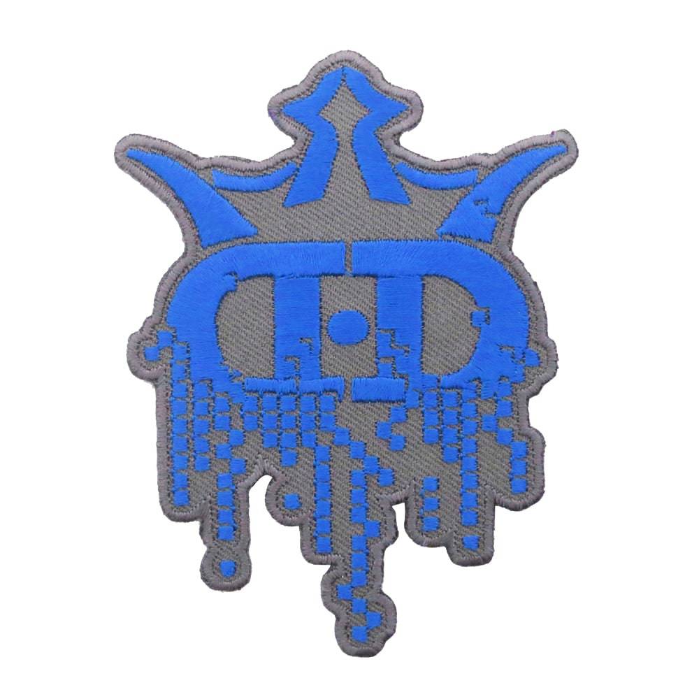 Dynamic Discs Accessory Blue Dynamic Discs Digital D's Iron-On Disc Golf Patch