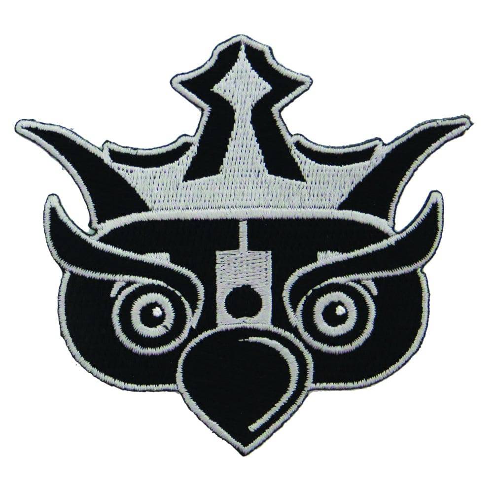 Dynamic Discs Accessory Silver Dynamic Discs Owl Iron-On Disc Golf Patch