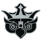 Dynamic Discs Accessory Silver Dynamic Discs Owl Iron-On Disc Golf Patch