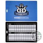 Dynamic Discs Accessory Dynamic Discs Reusable Disc Golf Scorecard