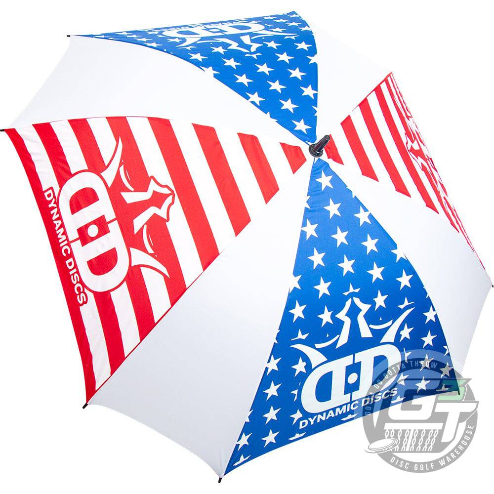 Dynamic Discs Accessory Red / White / Blue Dynamic Discs Square Disc Golf Umbrella