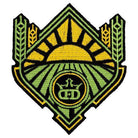 Dynamic Discs Accessory Dynamic Discs Wheat Sunset Iron-On Disc Golf Patch