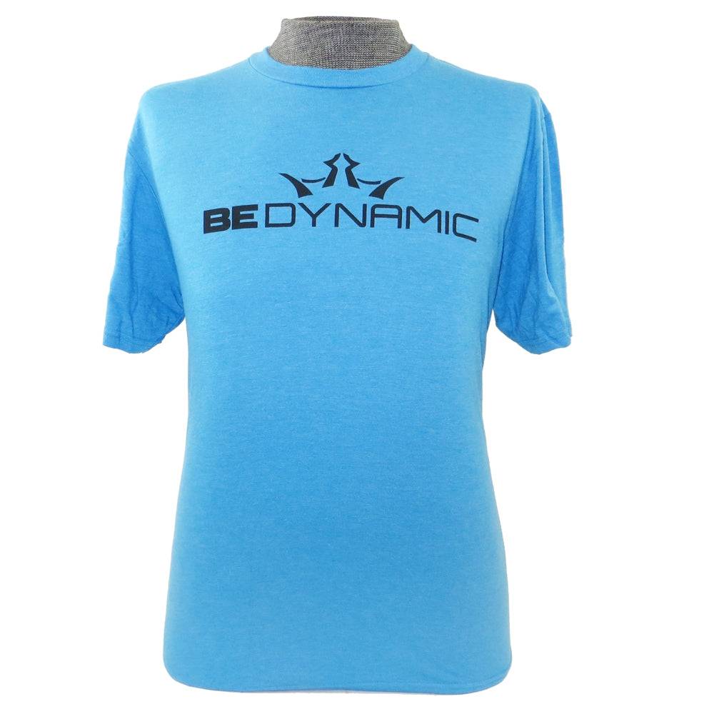 Dynamic Discs Apparel M / Blue Dynamic Discs Be Dynamic Bar Stamp Short Sleeve Disc Golf T-Shirt