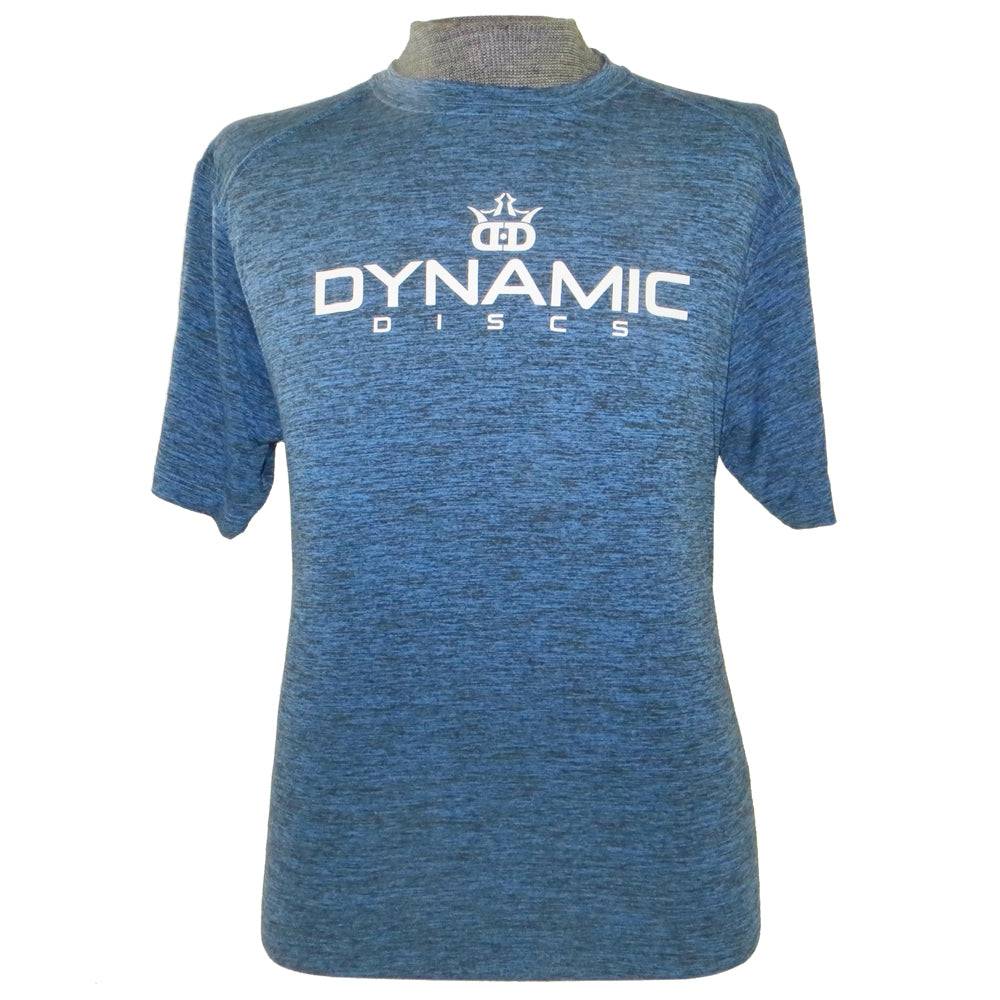 Dynamic Discs Apparel M / Light Blue Dynamic Discs Bold Dri-Fit Short Sleeve Performance Disc Golf T-Shirt