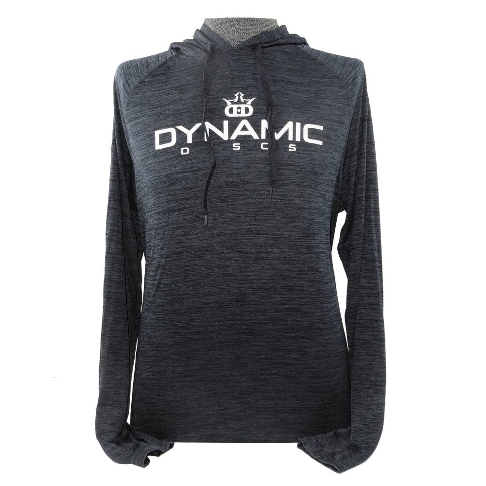 Dynamic Discs Apparel M / Black Dynamic Discs Bold Lightweight Performance Pullover Hoodie Disc Golf Sweatshirt