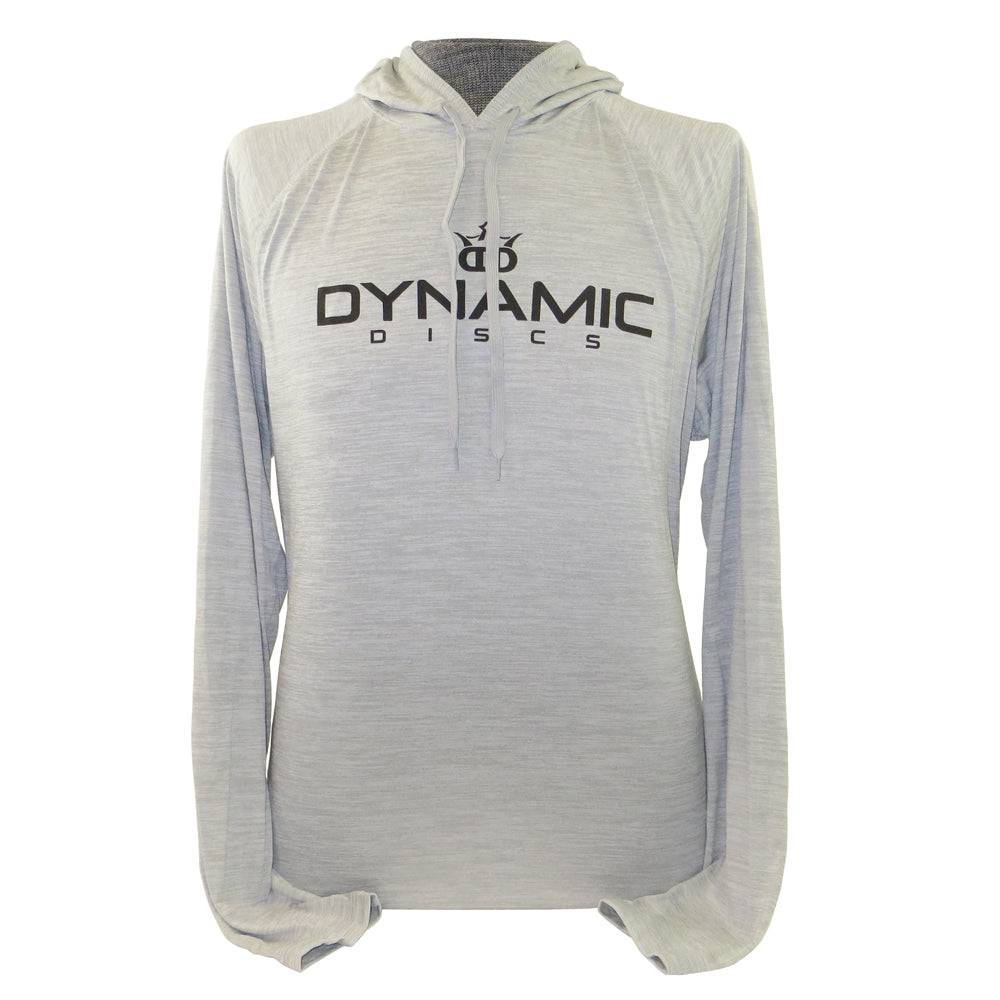 Dynamic Discs Apparel M / Light Gray Dynamic Discs Bold Lightweight Performance Pullover Hoodie Disc Golf Sweatshirt