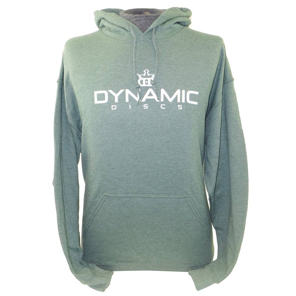 Dynamic Discs Apparel M / Green Dynamic Discs Bold Pullover Hoodie Disc Golf Sweatshirt