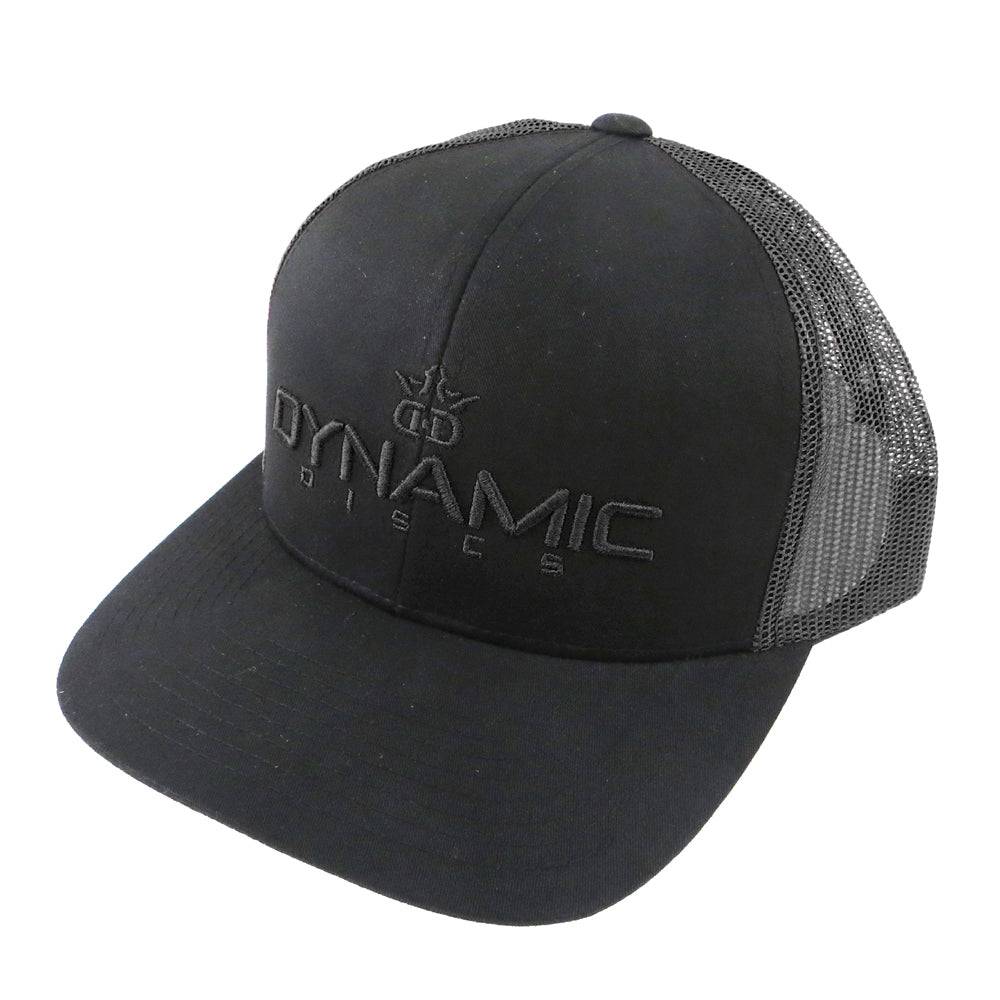 Dynamic Discs Apparel Black / Black Dynamic Discs Bold Snapback Mesh Disc Golf Hat