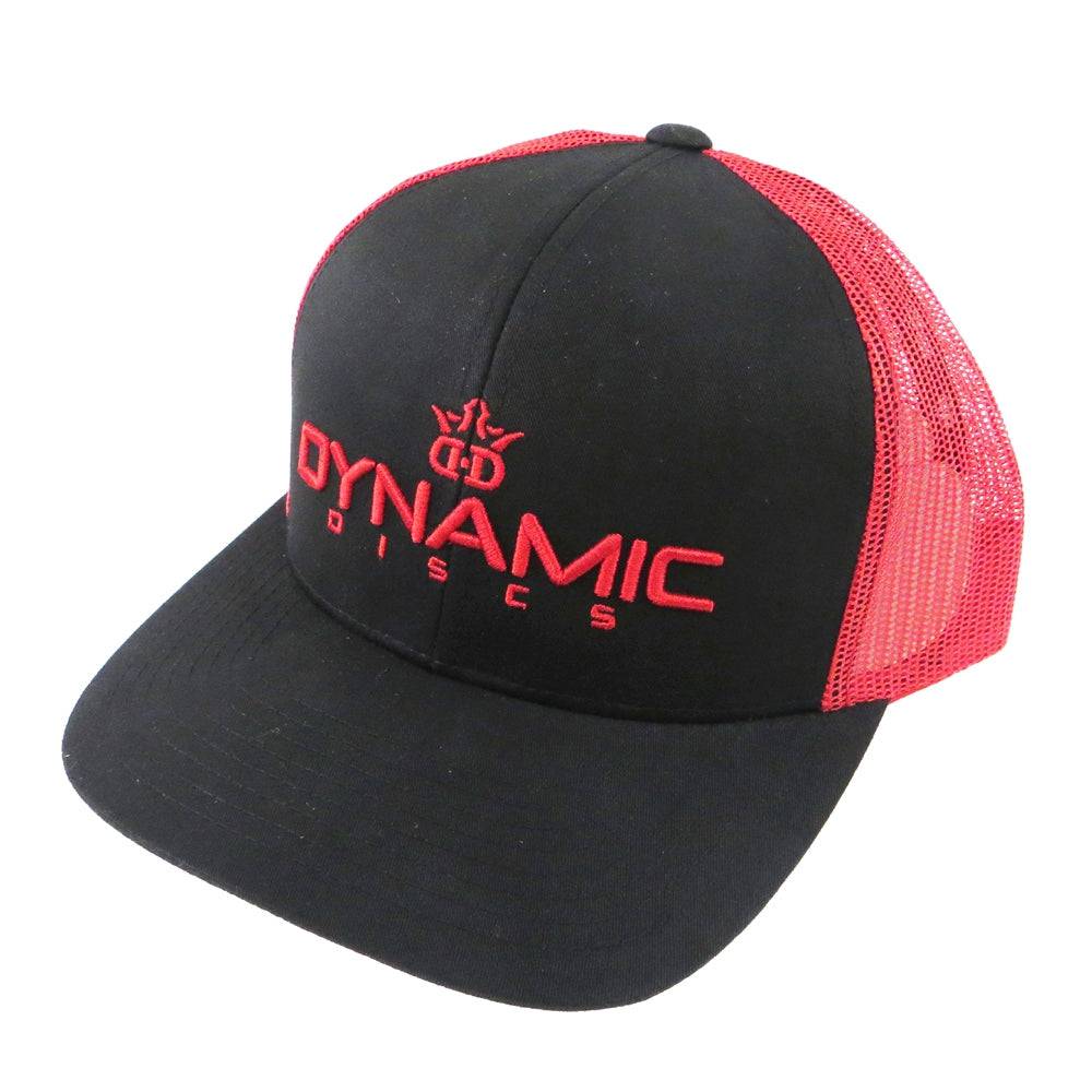 Dynamic Discs Apparel Black / Red Dynamic Discs Bold Snapback Mesh Disc Golf Hat