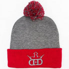Dynamic Discs DD Logo Knit Pom Beanie Winter Disc Golf Hat - Gotta Go Gotta Throw