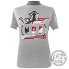 Dynamic Discs Apparel M / Gray Dynamic Discs Flag Short Sleeve Disc Golf T-Shirt