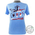 Dynamic Discs Apparel M / Blue Dynamic Discs Flag Short Sleeve Disc Golf T-Shirt