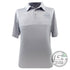 Dynamic Discs Apparel M / Gray Dynamic Discs FollowThru Shadow Tonal Short Sleeve Performance Disc Golf Polo Shirt