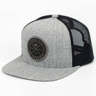 Dynamic Discs Foundation Leather Patch Snapback Mesh Disc Golf Hat - Gotta Go Gotta Throw