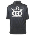 Dynamic Discs Heather Short Sleeve Performance Disc Golf Polo Shirt - Gotta Go Gotta Throw