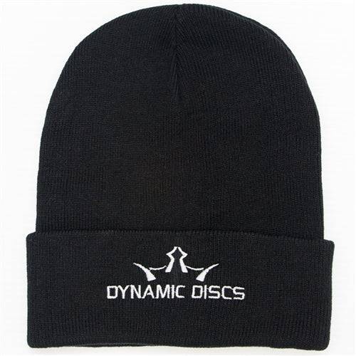 Dynamic Discs King D's Logo Knit Beanie Winter Disc Golf Hat - Gotta Go Gotta Throw