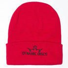 Dynamic Discs King D's Logo Knit Beanie Winter Disc Golf Hat - Gotta Go Gotta Throw