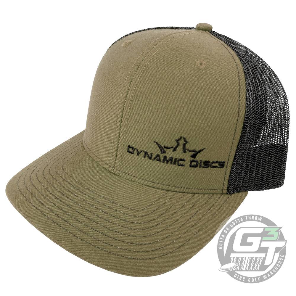 Dynamic Discs Apparel Green / Black Dynamic Discs King D's Logo Snapback Mesh Disc Golf Hat