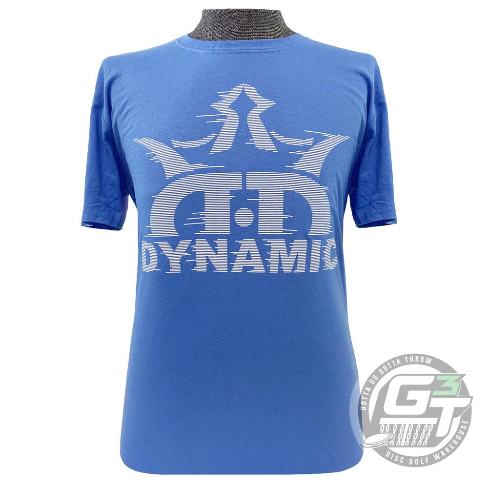 Dynamic Discs Apparel M / Blue Dynamic Discs Linear Project Short Sleeve Disc Golf T-Shirt
