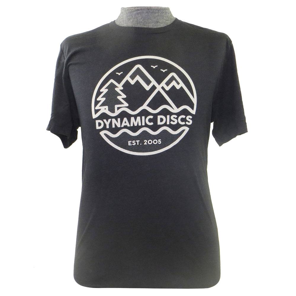 Dynamic Discs Apparel M / Black Dynamic Discs Mountains Short Sleeve Disc Golf T-Shirt
