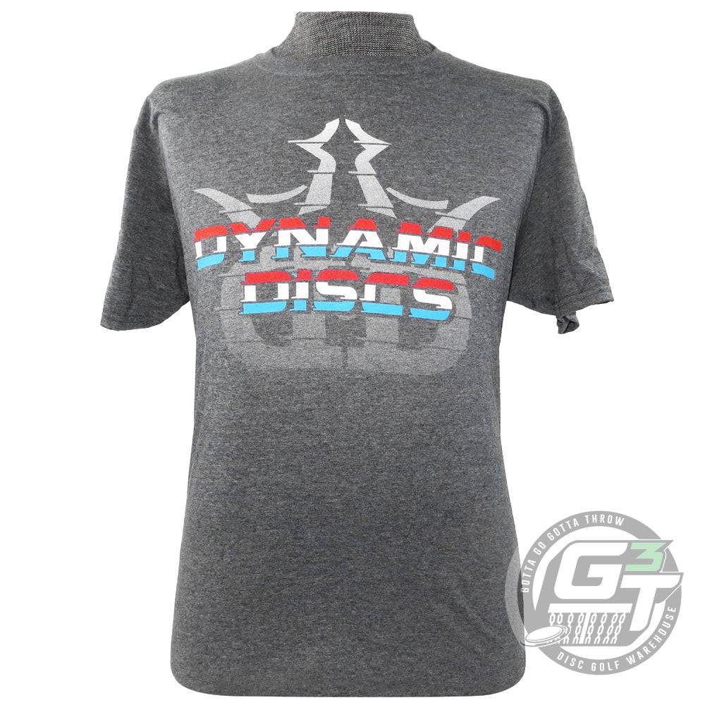 Dynamic Discs Apparel M / Heather Gray Dynamic Discs Patriot Short Sleeve Disc Golf T-Shirt