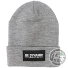 Dynamic Discs Apparel Heather Gray Dynamic Discs Patrol Cuff Knit Beanie Winter Disc Golf Hat