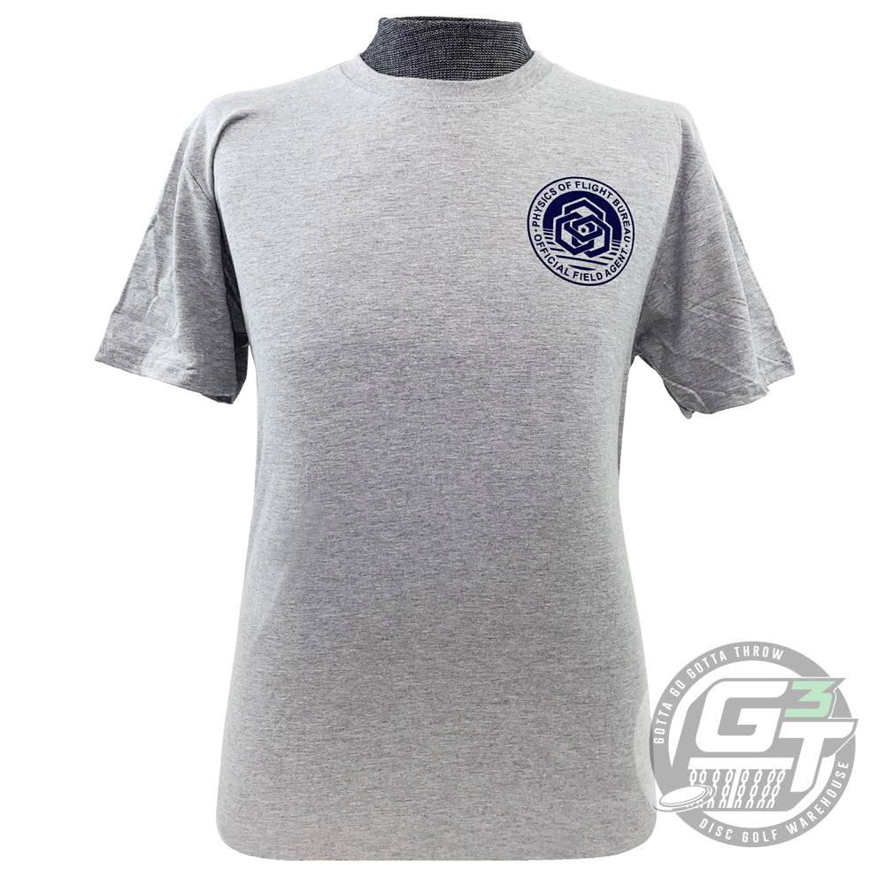 Dynamic Discs Apparel Dynamic Discs Physics of Flight Bureau Field Agent Short Sleeve Disc Golf T-Shirt