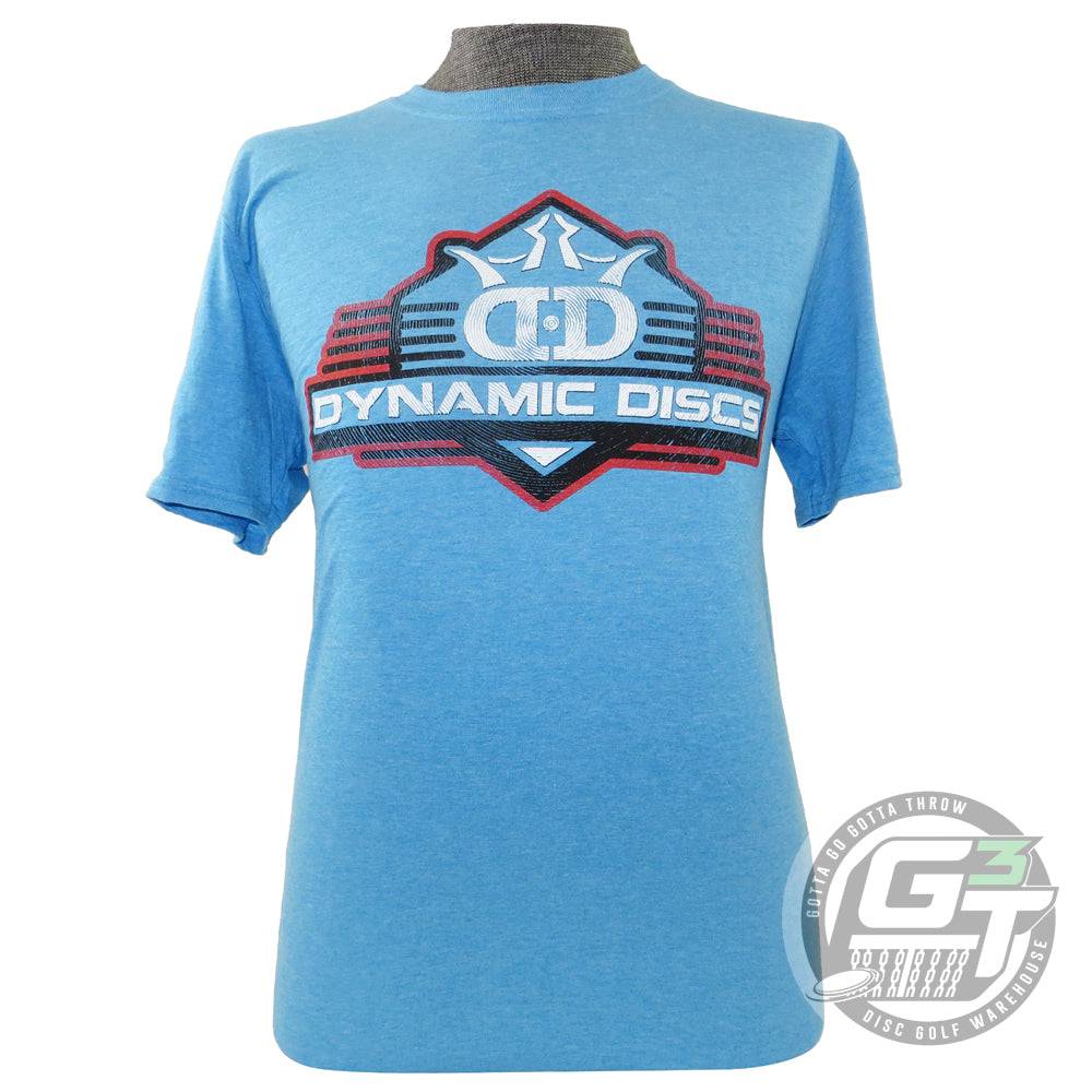 Dynamic Discs Apparel M / Blue Dynamic Discs Stronghold Short Sleeve Disc Golf T-Shirt