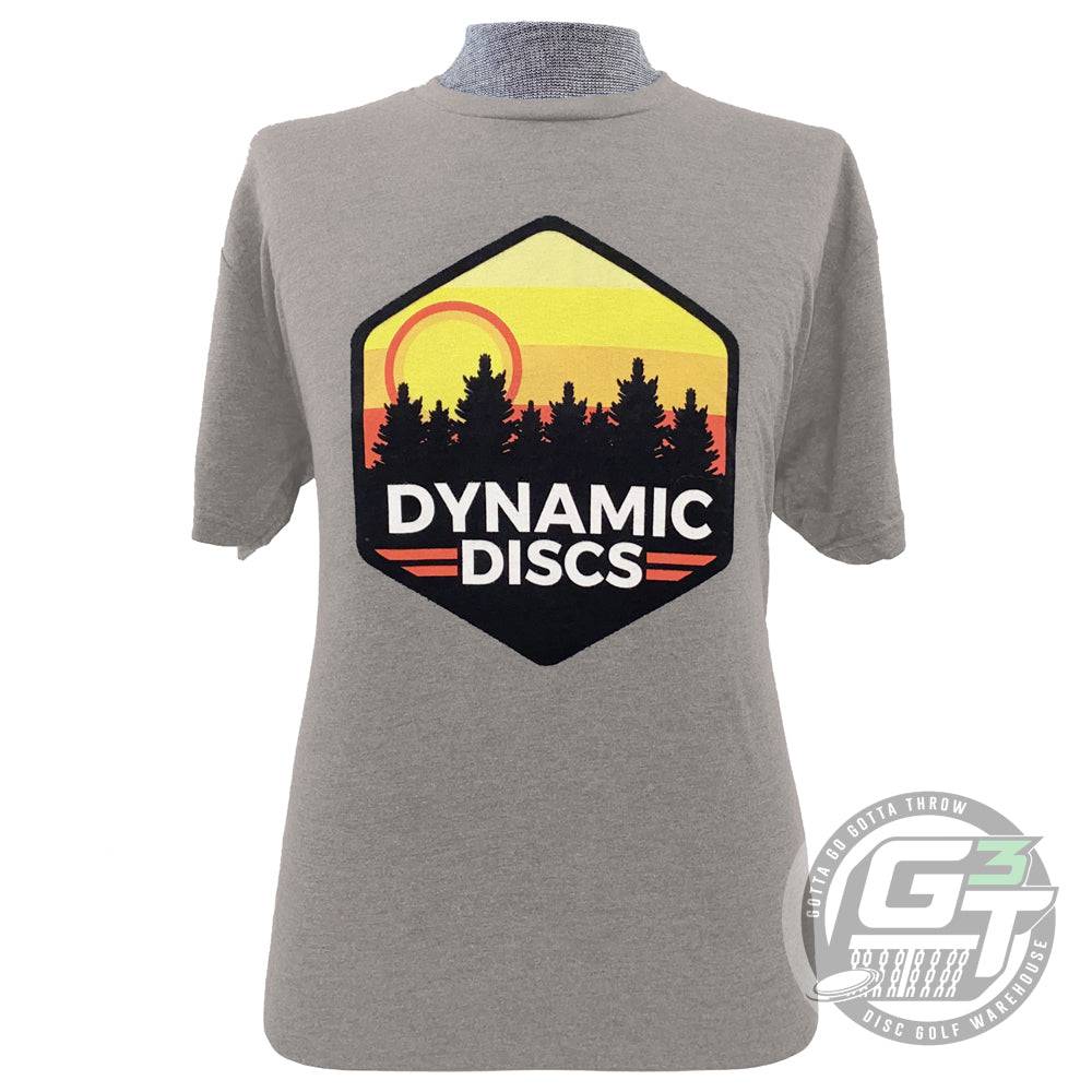 Dynamic Discs Sunset Hex Short Sleeve Disc Golf T-Shirt - Gotta Go Gotta Throw