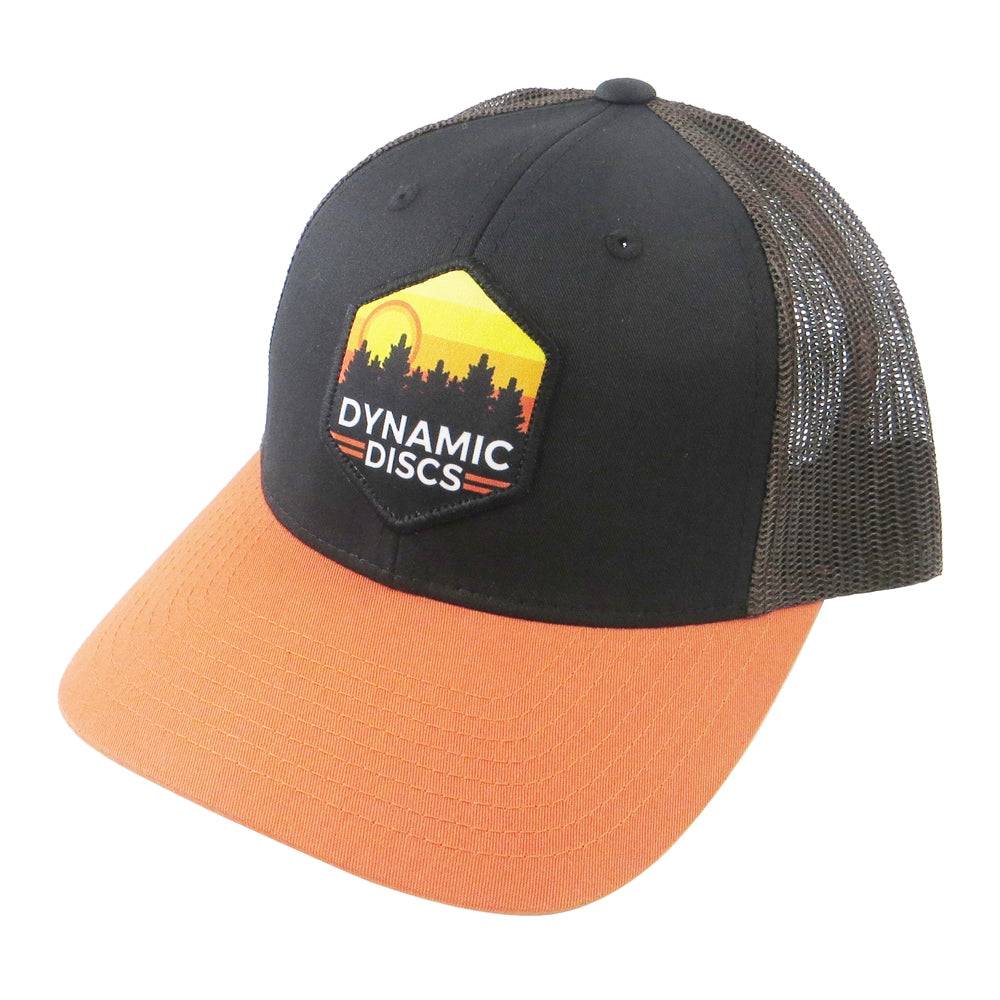 Dynamic Discs Sunset Hex Snapback Mesh Disc Golf Hat - Gotta Go Gotta Throw