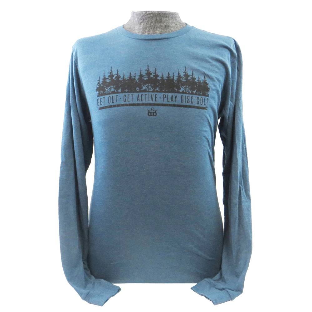 Dynamic Discs Tree Line Long Sleeve Disc Golf T-Shirt - Gotta Go Gotta Throw
