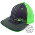 Dynamic Discs Apparel S / M / Black / Green Dynamic Discs Two-Tone King D's FlexFit Mesh Disc Golf Hat