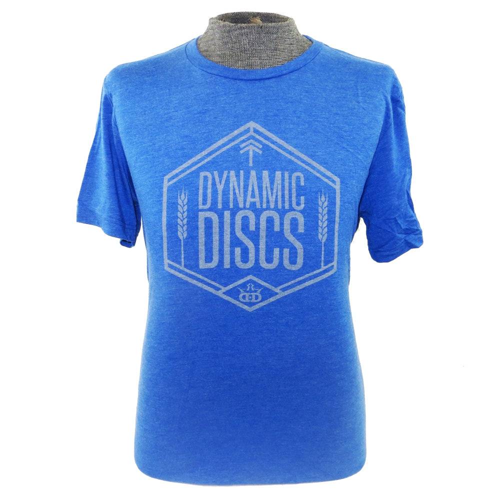 Dynamic Discs Apparel M / Royal Blue Dynamic Discs Wheat Shield Short Sleeve Disc Golf T-Shirt