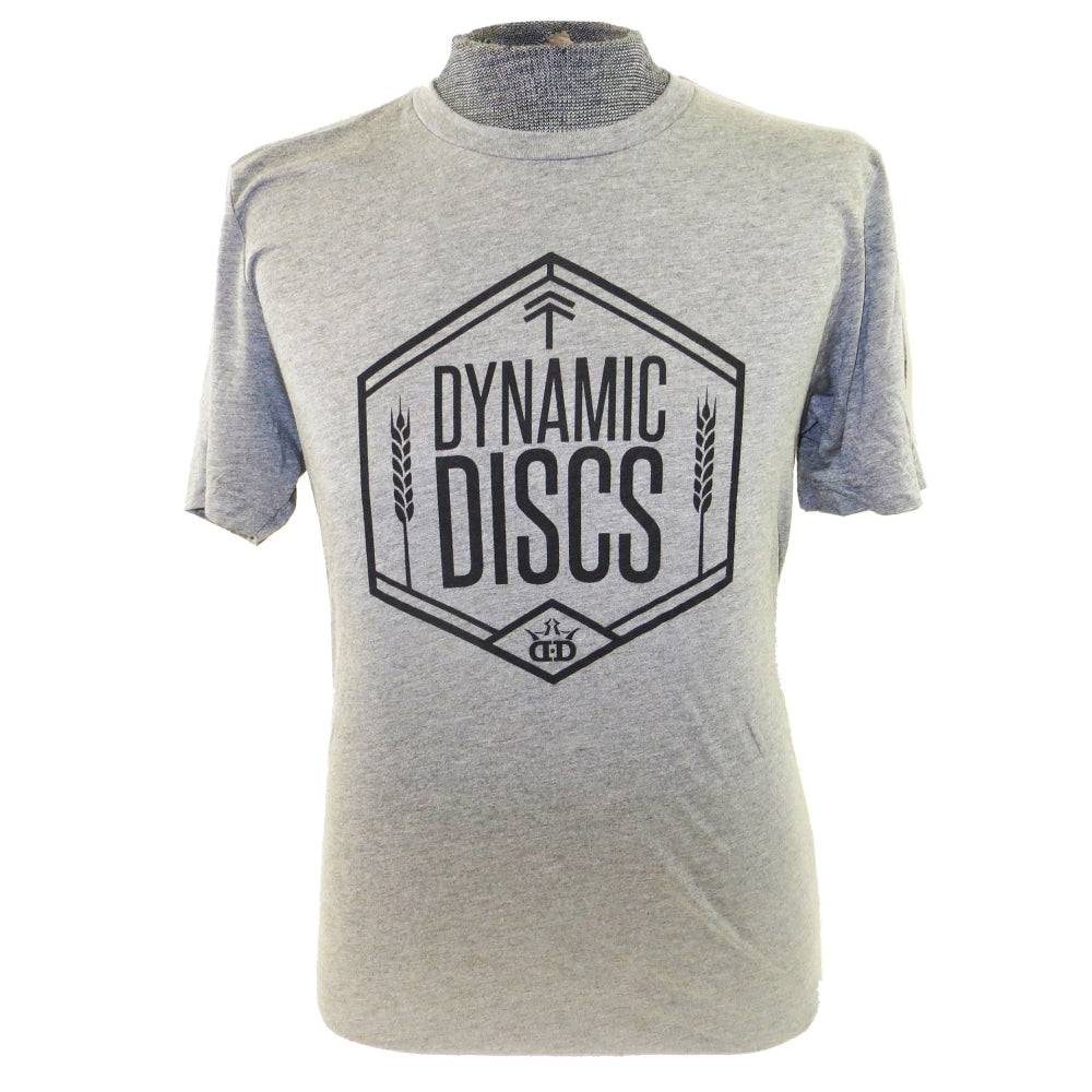 Dynamic Discs Apparel M / Gray Dynamic Discs Wheat Shield Short Sleeve Disc Golf T-Shirt