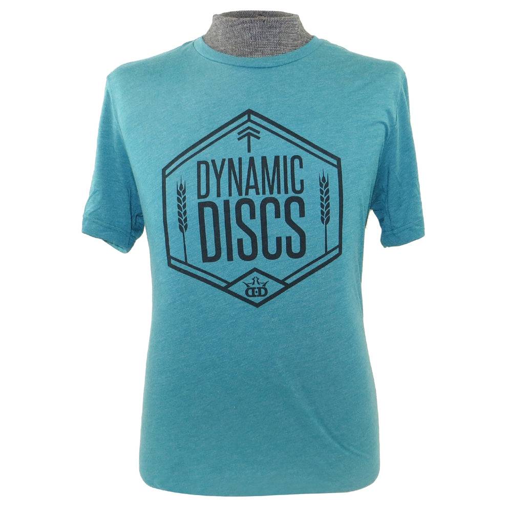 Dynamic Discs Apparel M / Teal Dynamic Discs Wheat Shield Short Sleeve Disc Golf T-Shirt