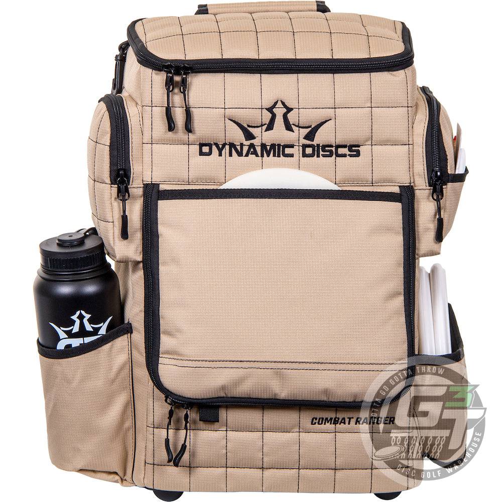 Dynamic Discs Bag Sandstone Dynamic Discs Combat Ranger Backpack Disc Golf Bag