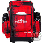 Dynamic Discs Bag Atomic Red Dynamic Discs Combat Sniper Backpack Disc Golf Bag