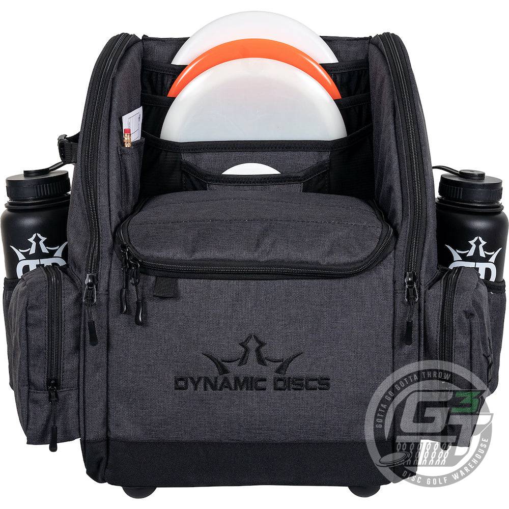 Dynamic Discs Bag Heather Charcoal Dynamic Discs Commander Cooler Backpack Disc Golf Bag