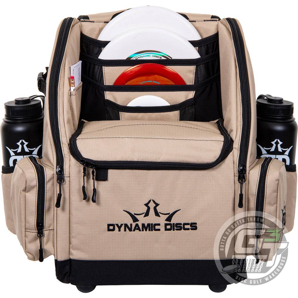 Dynamic Discs Bag Sandstone Dynamic Discs Commander Cooler Backpack Disc Golf Bag