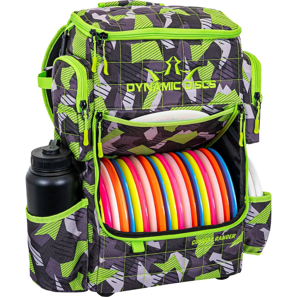 Dynamic Discs Bag Electric Camo Dynamic Discs Limited Edition Combat Ranger Backpack Disc Golf Bag