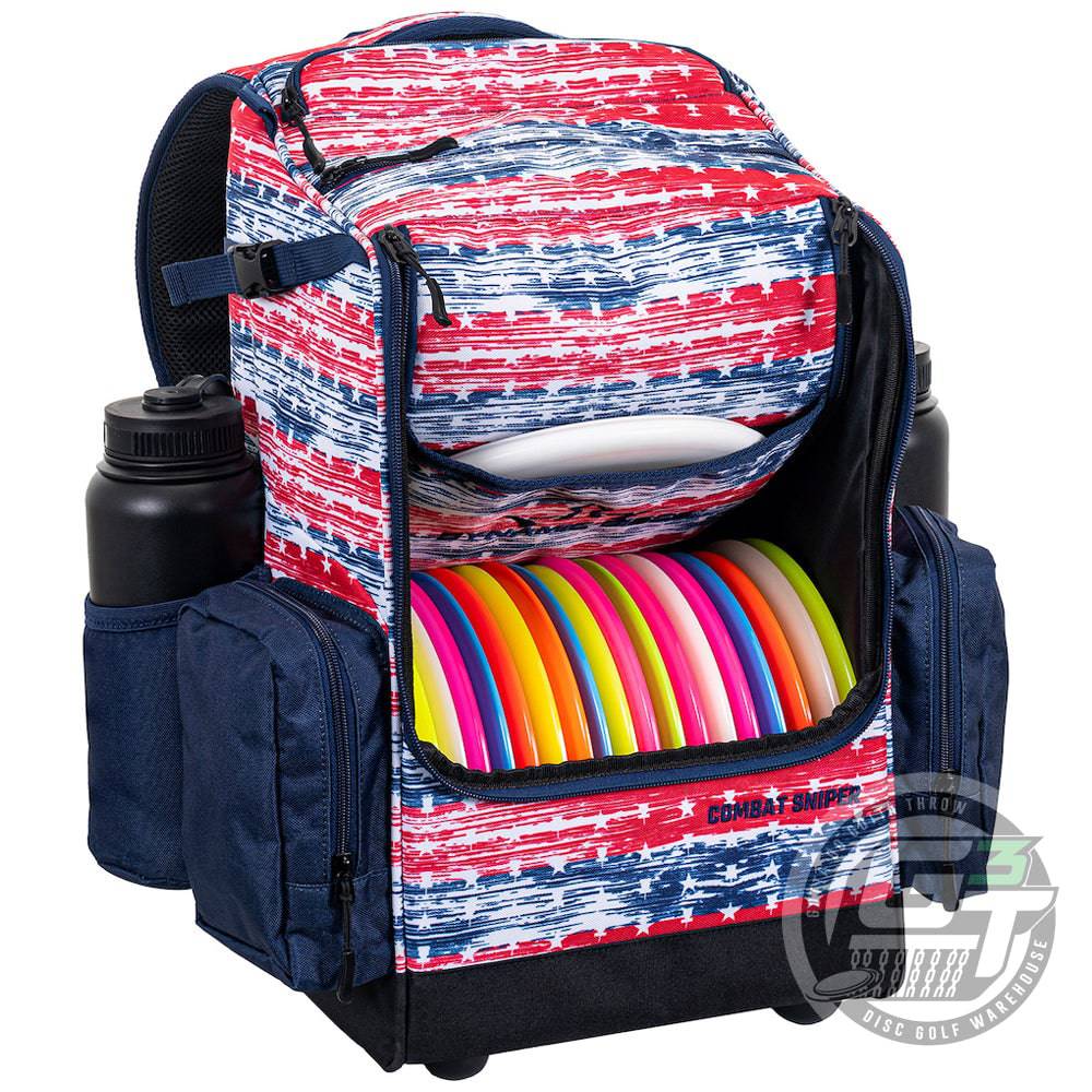 Dynamic Discs Bag Old Glory Dynamic Discs Limited Edition Combat Sniper Backpack Disc Golf Bag