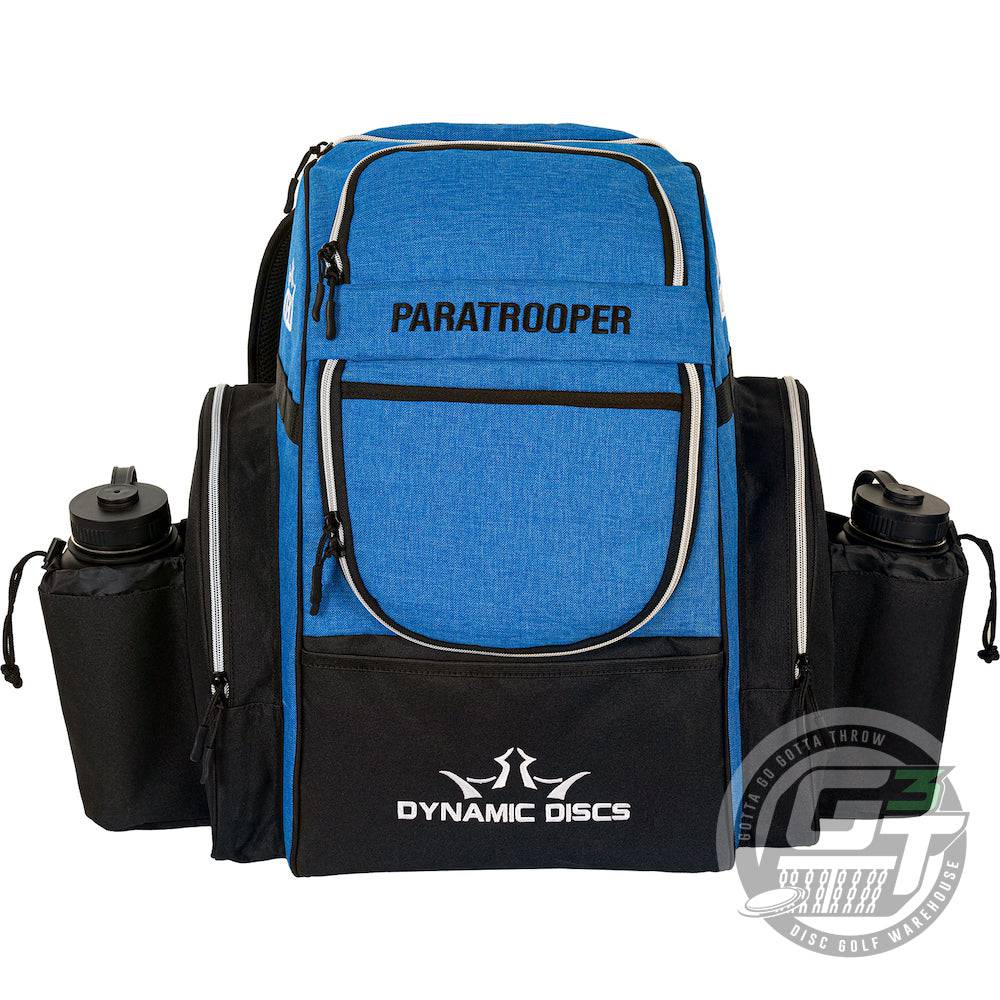 Dynamic Discs Bag Heather Blue Dynamic Discs Paratrooper Backpack Disc Golf Bag