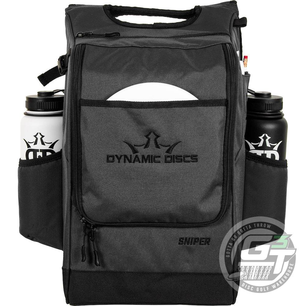 Dynamic Discs Bag Heather Charcoal Dynamic Discs Sniper Backpack Disc Golf Bag