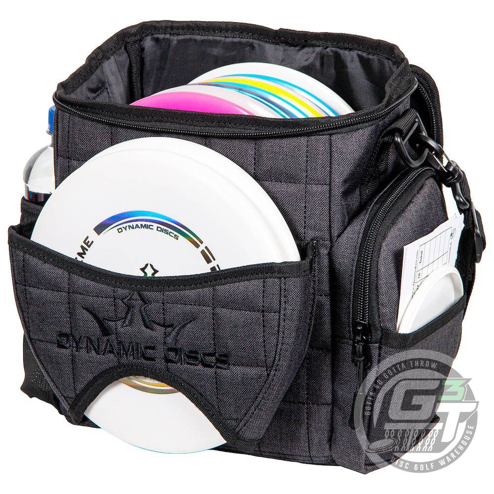 Dynamic Discs Bag Heather Charcoal Dynamic Discs Sniper Messenger Disc Golf Bag