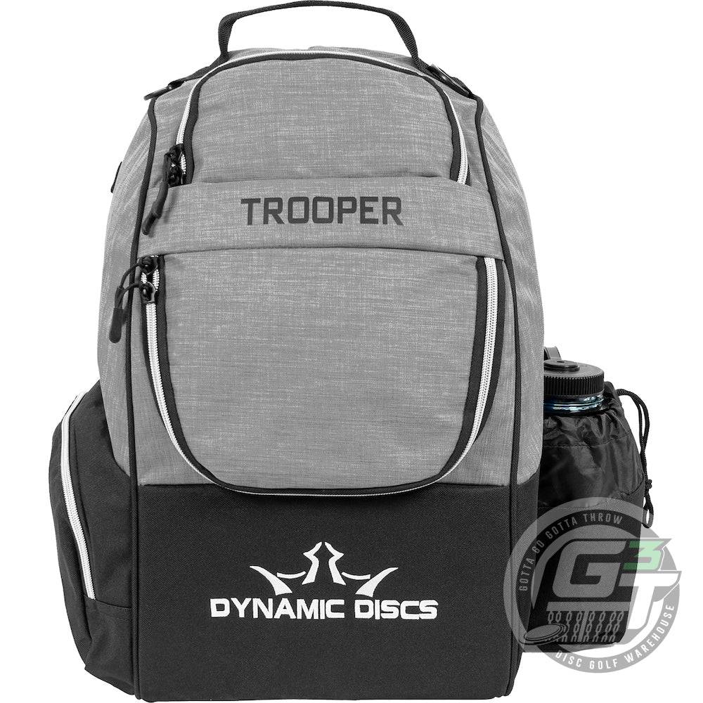 Dynamic Discs Bag Heather Gray / Black Dynamic Discs Trooper V2 Backpack Disc Golf Bag